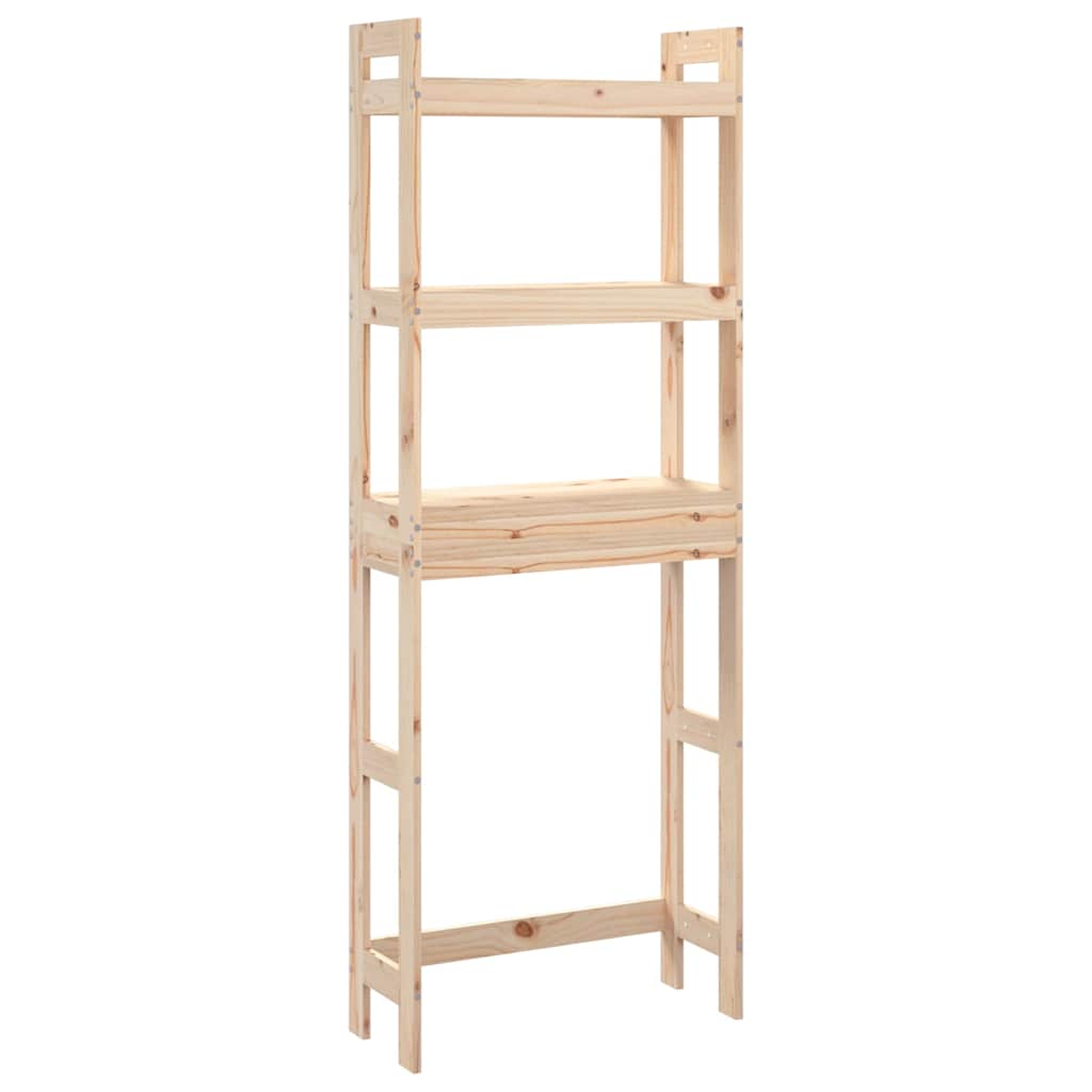 Rack de toilettes Vidaxl 63x26x171 cm Pine solide