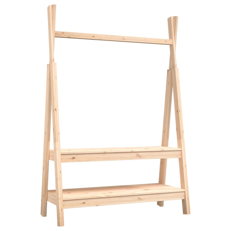 Rack de vêtements Vidaxl 100x45.5x150 cm