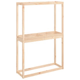 Rack de pneus Vidaxl 120x40x180 cm Pine solide - afbeelding 2