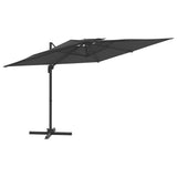 Vidaxl Parasol flottant avec un double toit 400x300 cm anthracite -colored - afbeelding 2
