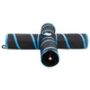VidaXL tunnel pour chat 4 plis 132 cm polyester noir et bleu