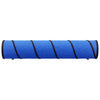 Tunnel de chien vidaxl Ø 40 x 200 cm en polyester bleu