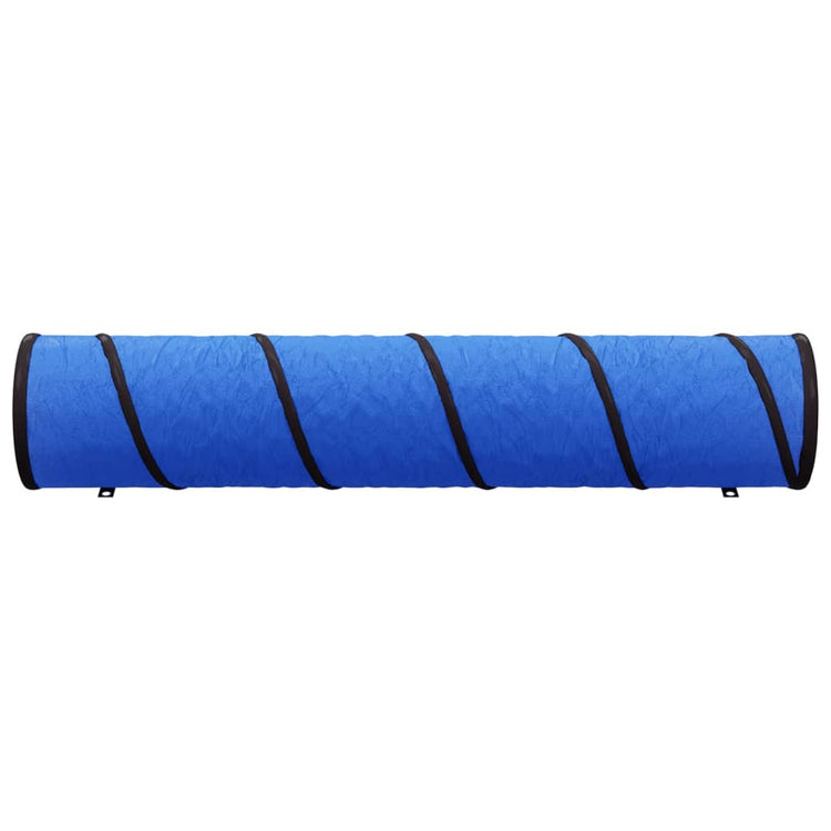 Tunnel de chien vidaxl Ø 40 x 200 cm en polyester bleu
