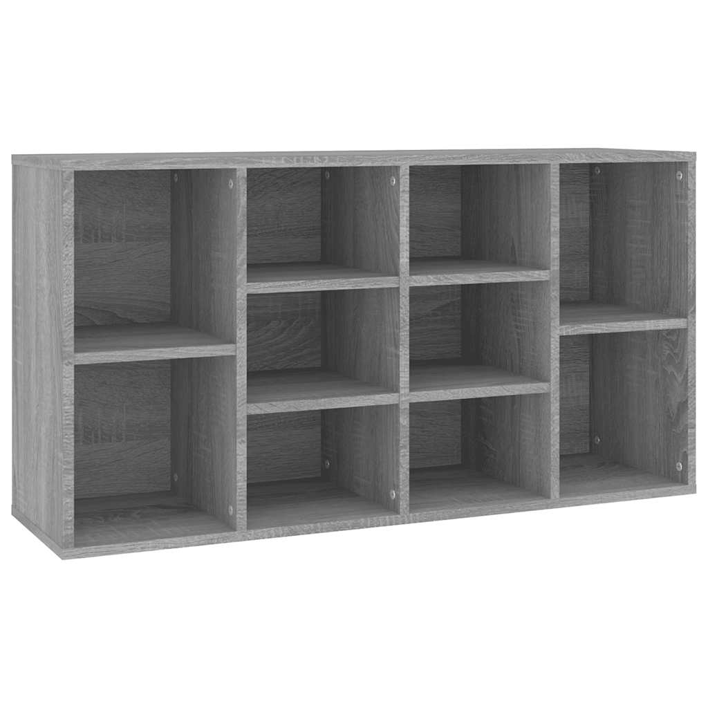 Vidaxx banc à chaussures 103x30x55 cm bois d'ingénierie chêne sonoma gris