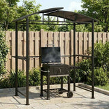 Vidaxx auvent pour barbecue 210x114x230 cm acier anthracite - afbeelding 1