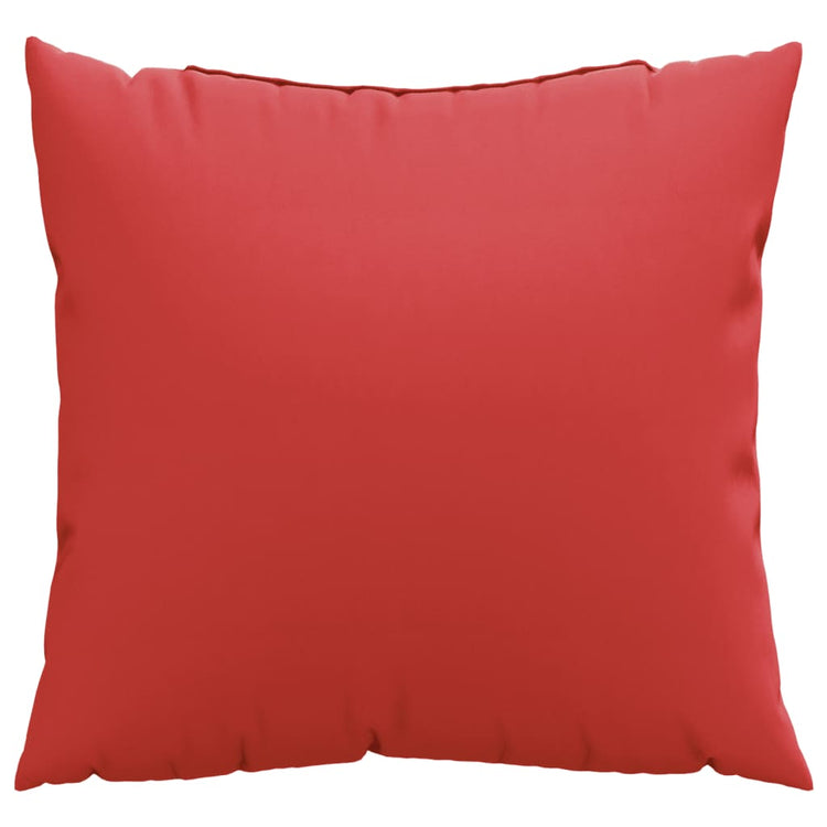 Coussins de canapé vidaxl 4 pcs 40x40 cm Red
