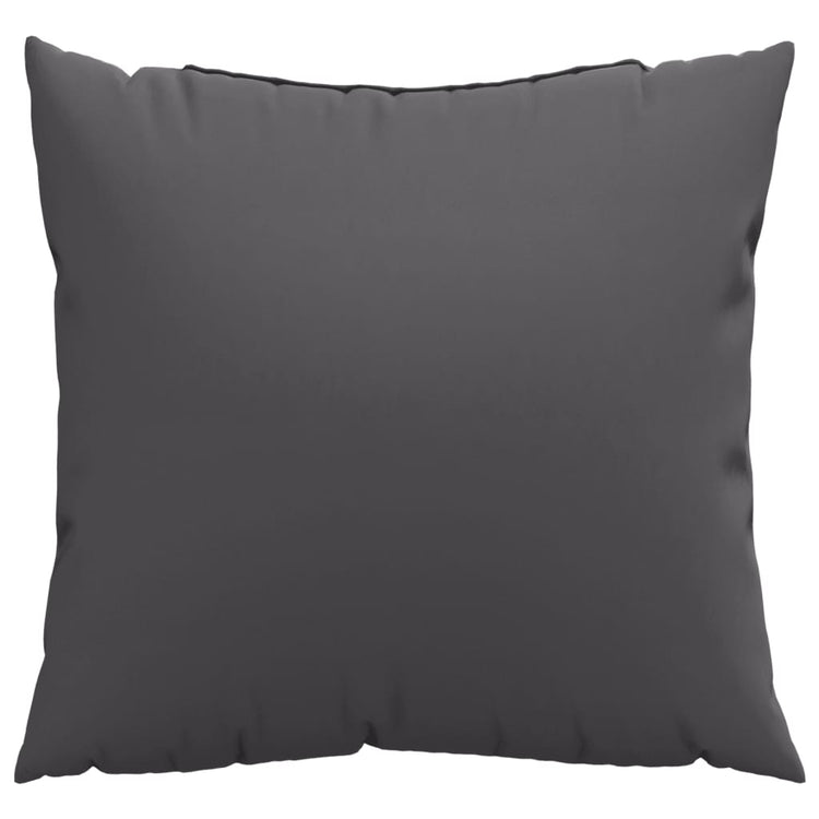 Coussins de canapé vidaxl 4 pcs 50x50 cm tissu anthracite -colored