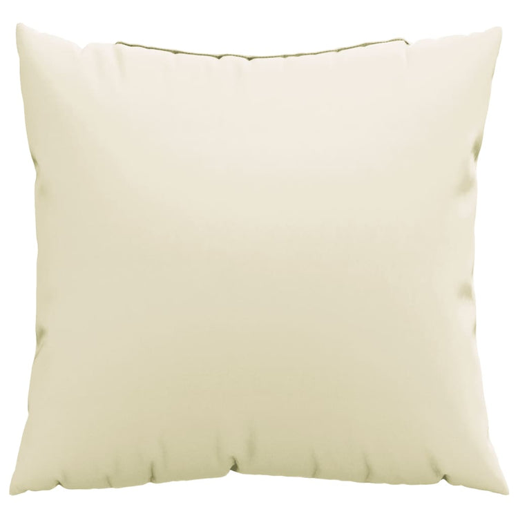 Coussins de banque Vidaxl 4 ST 50x50 cm CRÈME COLORED