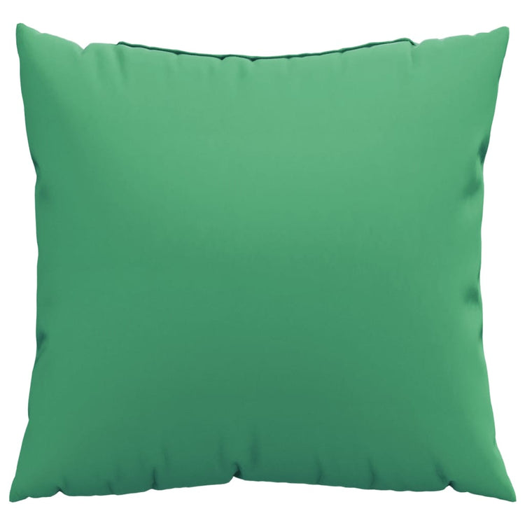 Coussins de canapé vidaxl 4 ST 50x50 cm Tissu vert
