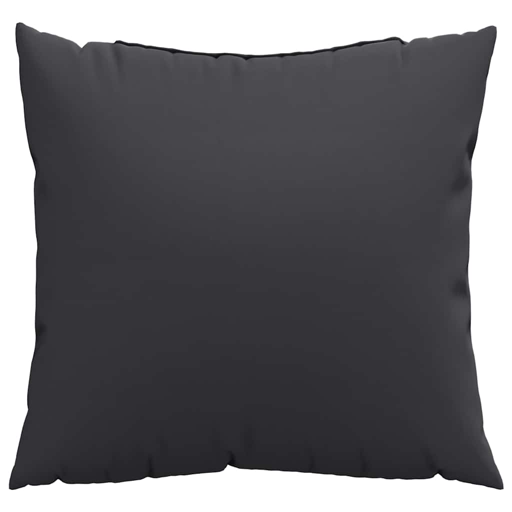 Vidaxx coussins de canapé 4 pcs 60x60 cm tissu noir