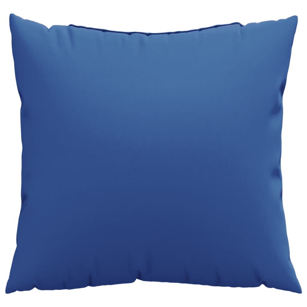 VidaXL coussins de canapé 4 pcs 60x60 cm tissu bleu royal