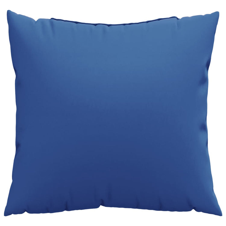 VidaXL coussins de canapé 4 pcs 60x60 cm tissu bleu royal