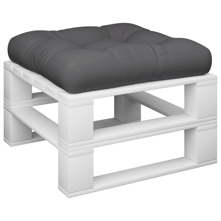 Coussin de palette Vidaxl 60x60x12 cm Gray
