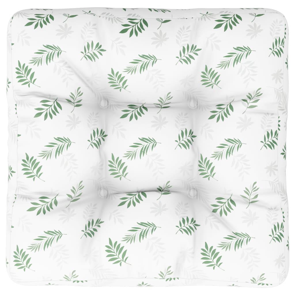 Vidaxl Palette Cushion Feuille de feuille de 60x60x12 cm