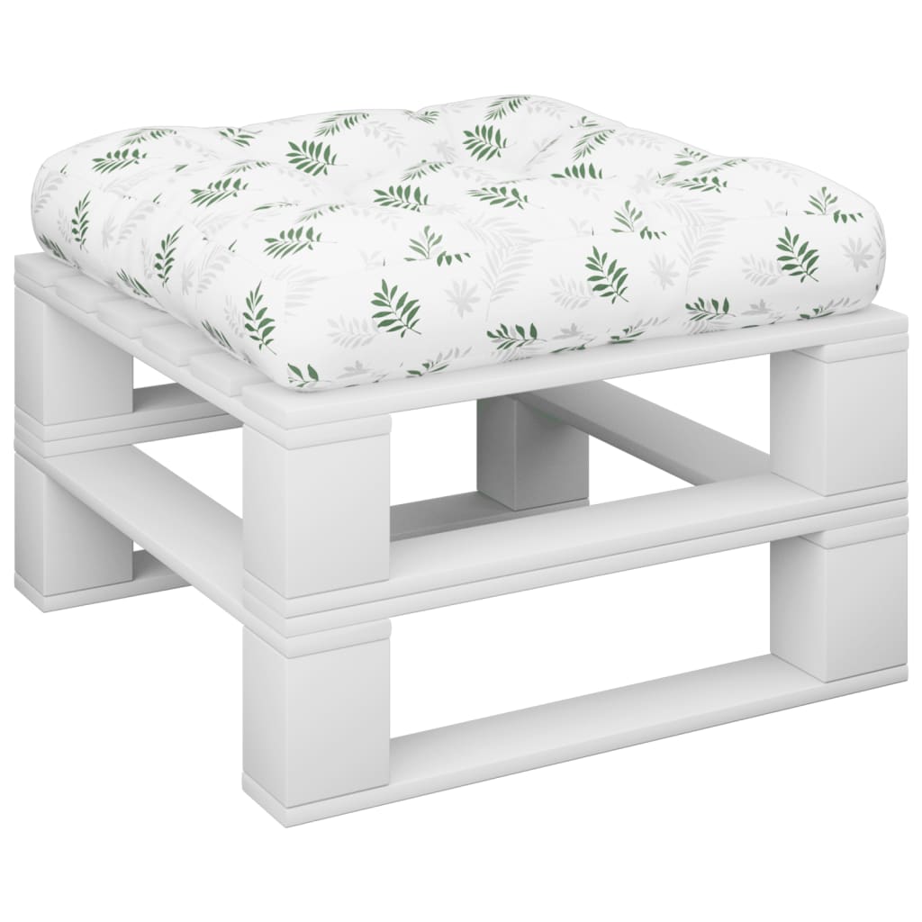 Vidaxl Palette Cushion Feuille de feuille de 60x60x12 cm