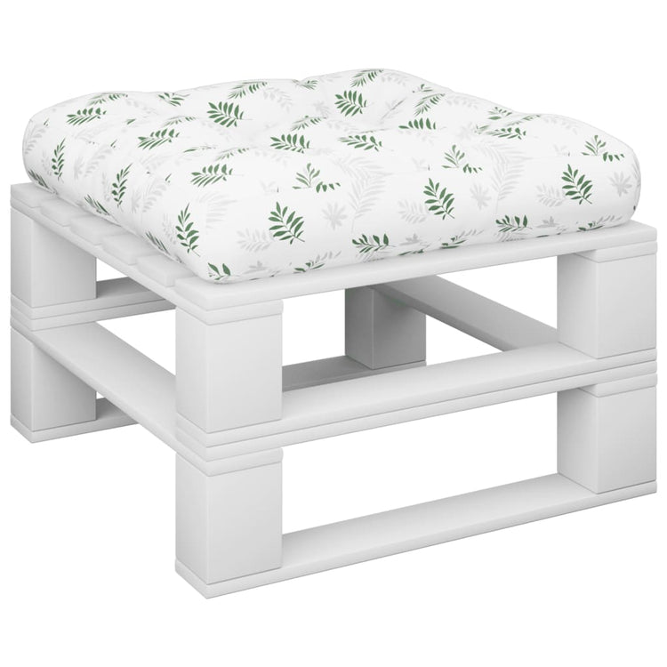 Vidaxl Palette Cushion Feuille de feuille de 60x60x12 cm