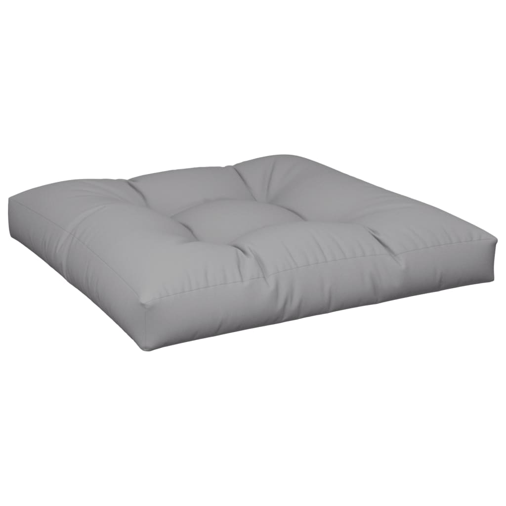 Coussin de palette Vidaxl 70x70x12 cm Gray