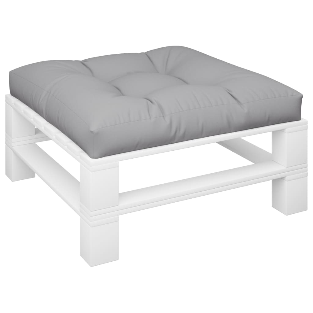 Coussin de palette Vidaxl 70x70x12 cm Gray