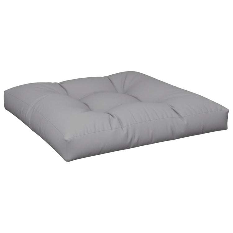 Coussin de palette Vidaxl 80x80x12 cm Gray