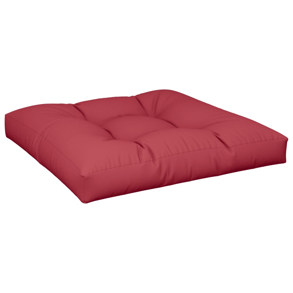 Coussin de palette vidaxl 80x80x12 cm