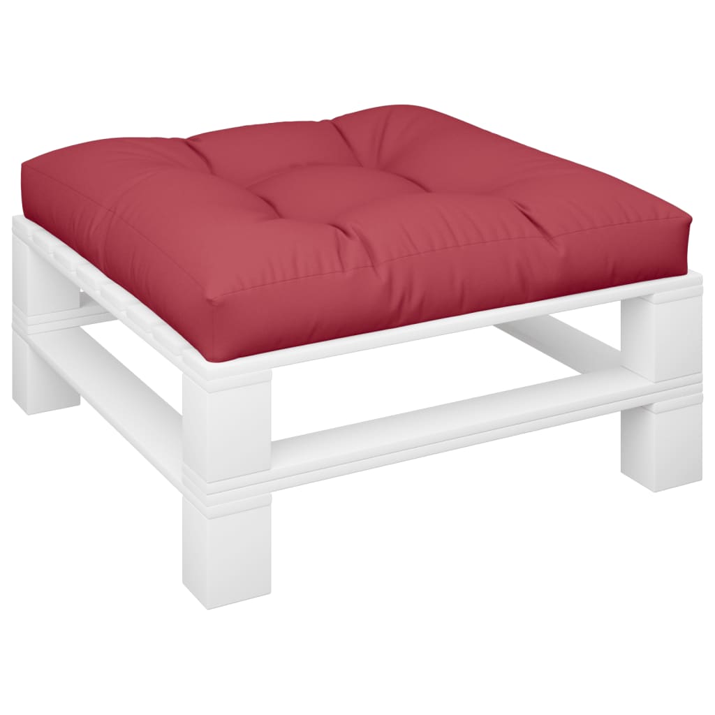 Coussin de palette vidaxl 80x80x12 cm