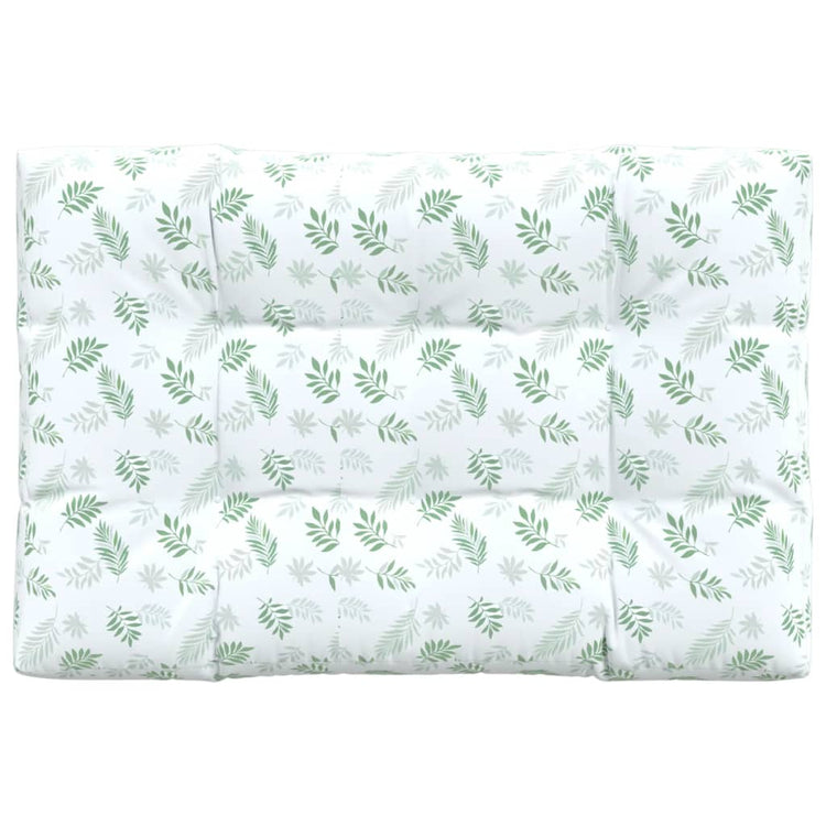 Modèle de feuille de coussin de palette Vidaxl 120x80x12 cm tissu