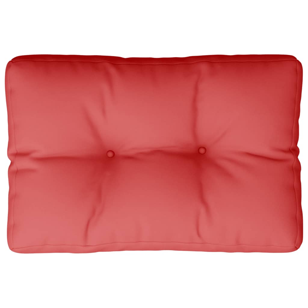 Coussin de palette vidaxl 50x40x12 cm Red