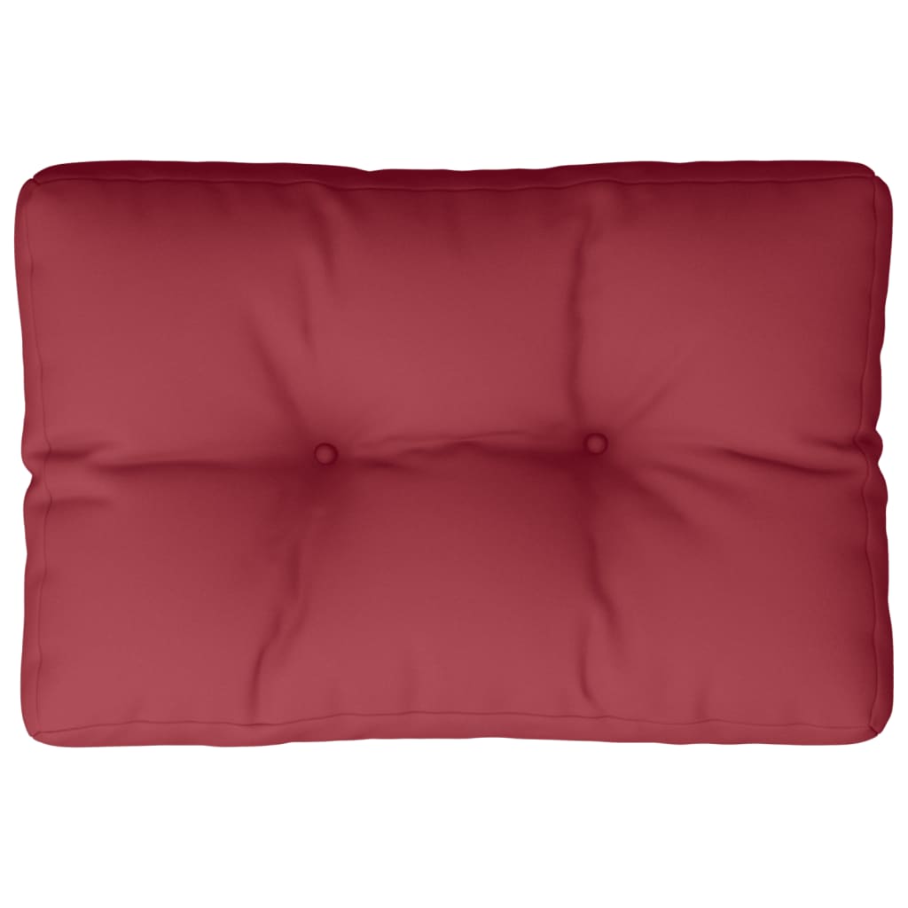 Coussin de palette vidaxl 50x40x12 cm