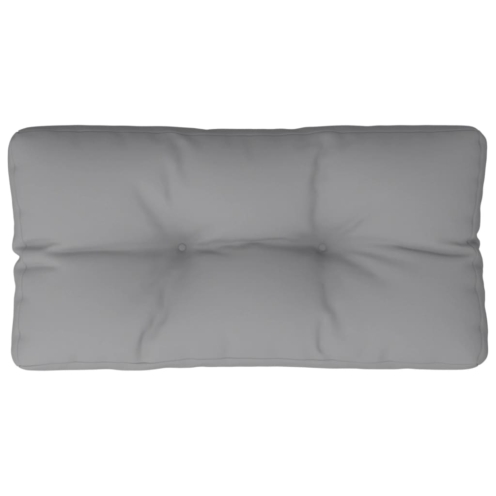 Coussin de palette Vidaxl 70x40x12 cm Gray