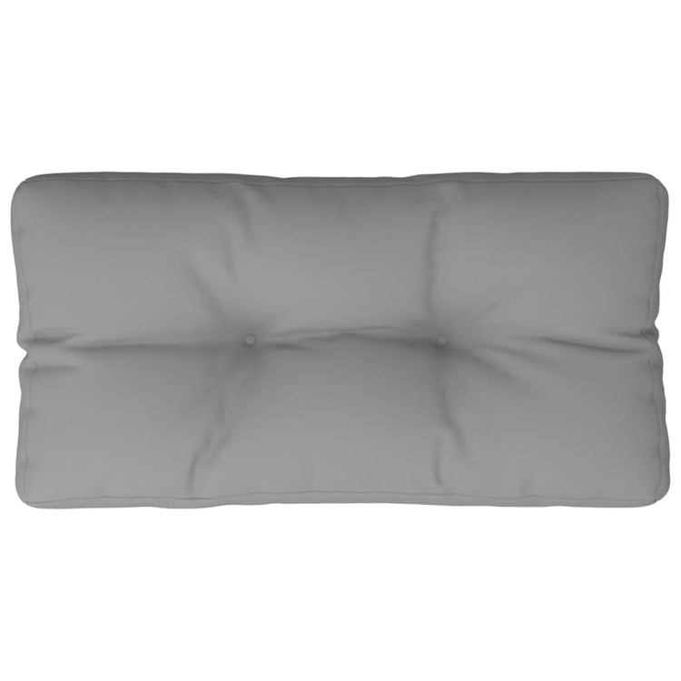 Coussin de palette Vidaxl 70x40x12 cm Gray