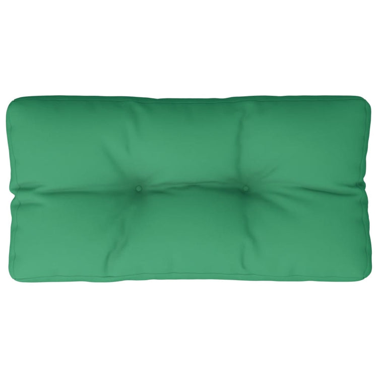 Coussin de palette vidaxl 70x40x12 cm en vert