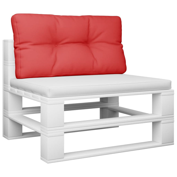 Coussin de palette vidaxl 70x40x12 cm Red