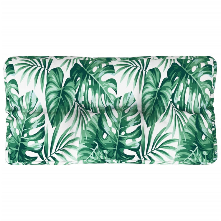 Modèle de feuille de coussin de palette Vidaxl 70x40x12 cm tissu