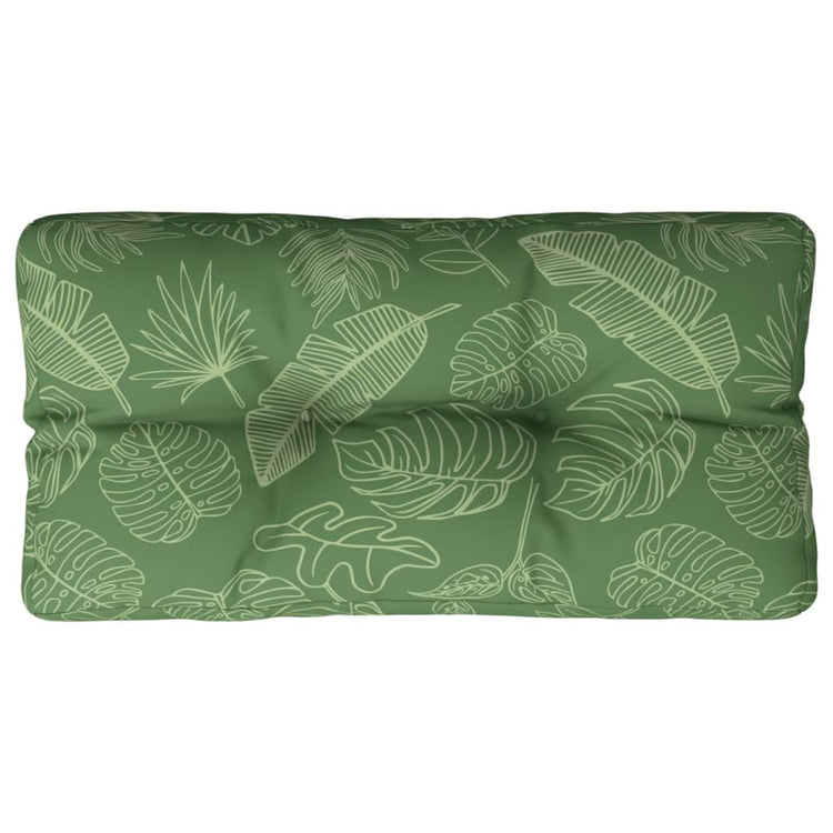 Modèle de feuille de coussin de palette Vidaxl 70x40x12 cm tissu