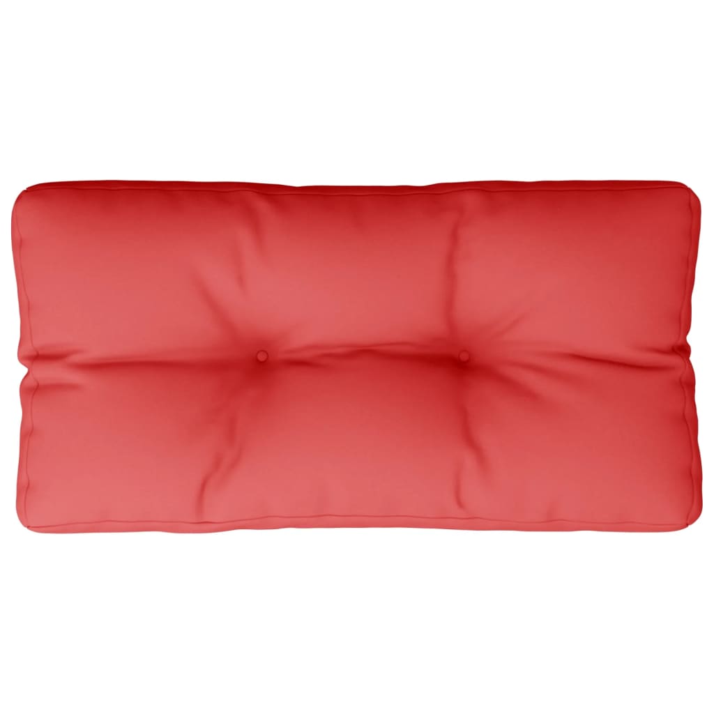 Coussin de palette vidaxl 80x40x12 cm Red