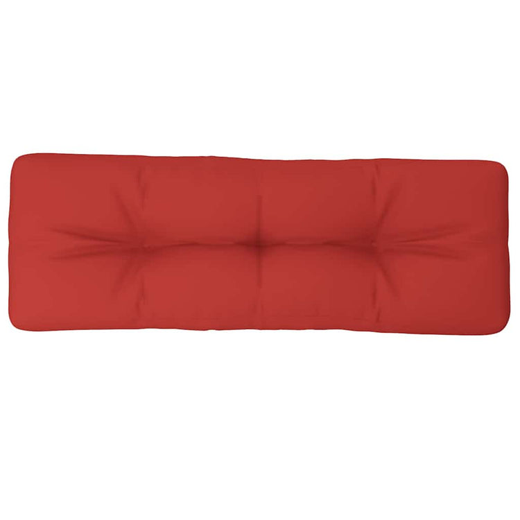 Coussin de palette vidaxl 120x40x12 cm Red