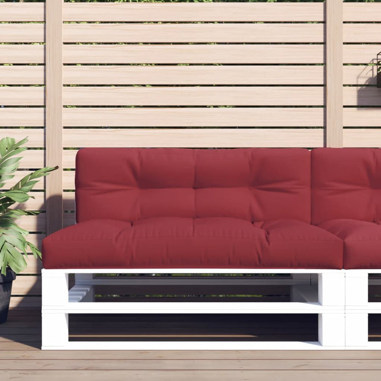 Coussin de palette vidaxl 120x40x12 cm