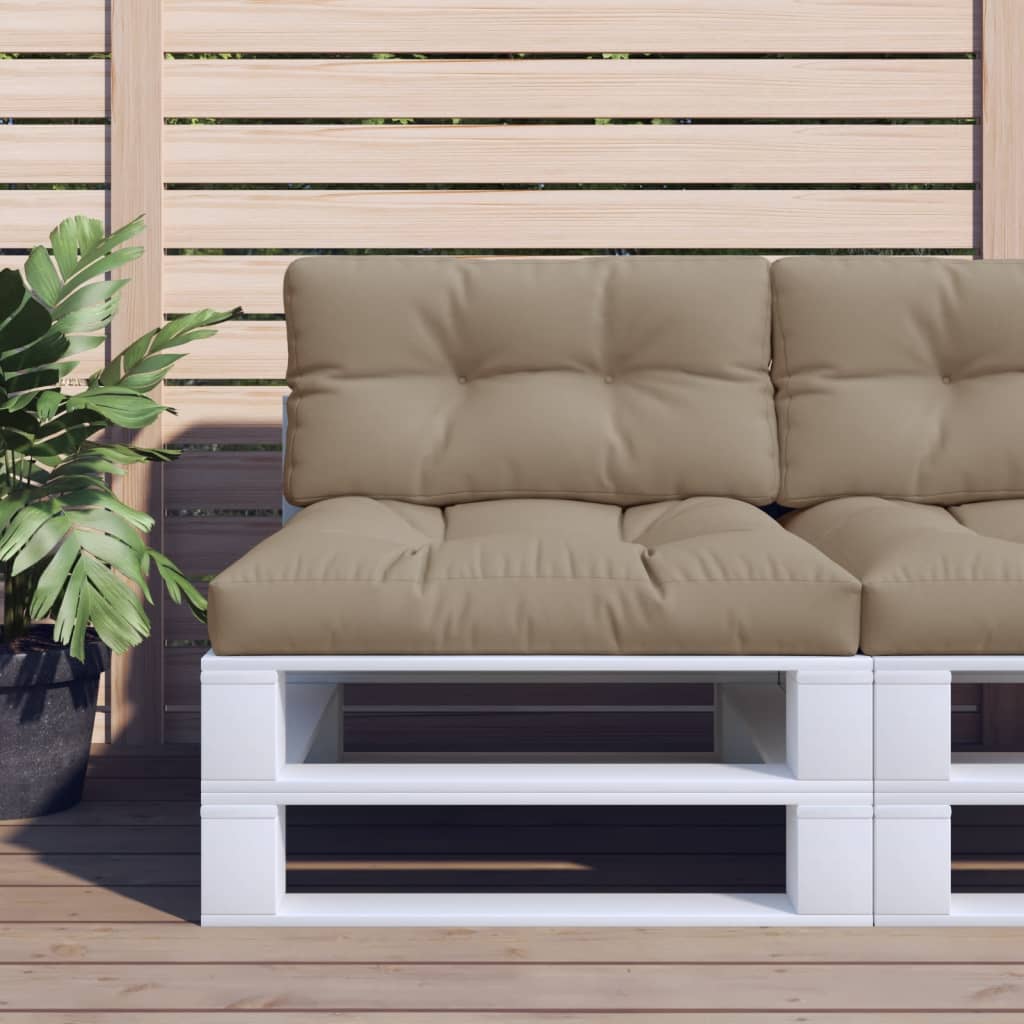 Coussins de palette vidaxl 2 st tille