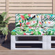 Vidaxl Pallet Cushions 2 St tissu multi-colorant