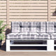 Coussins de palette vidaxl 2 stedcase motif tissu gris