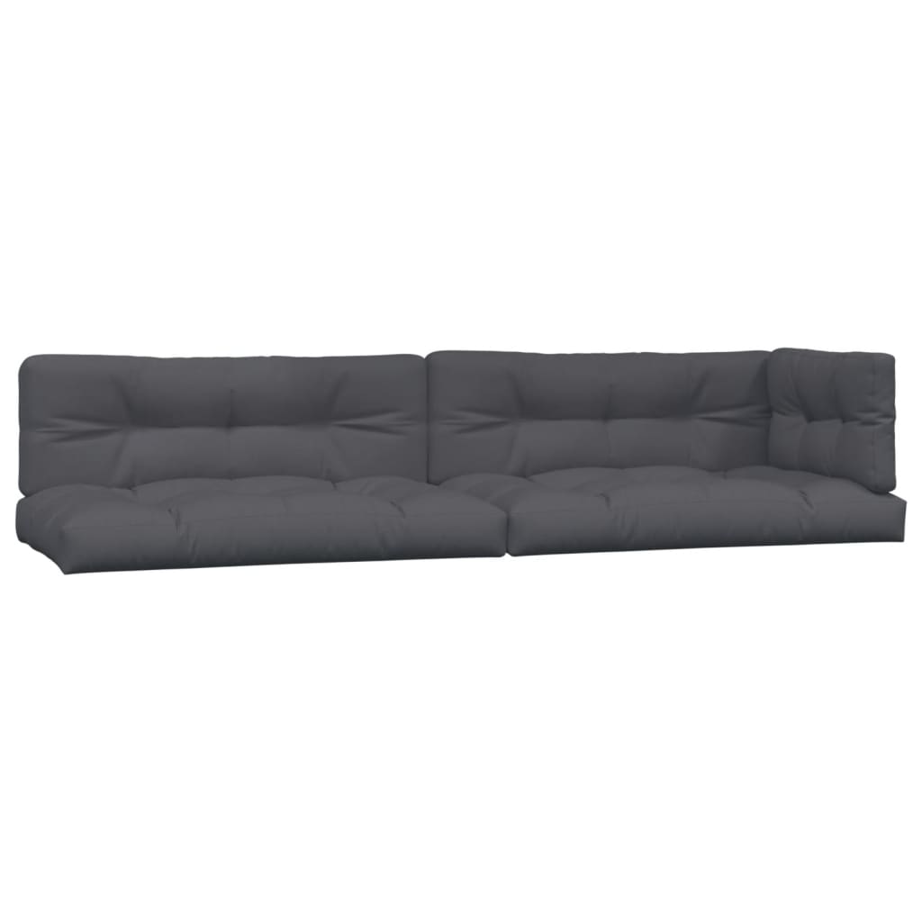 Coussins de palette vidaxl 5 strivus en tissu -colore