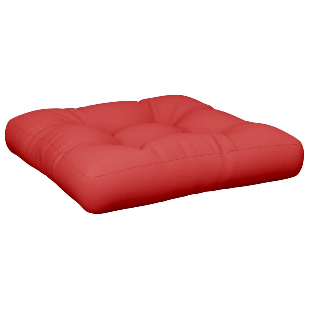 Vidaxl Pallet Cushion Fabric rouge