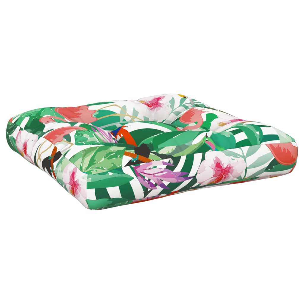 Coussin de palette vidaxl 58x58x10 cm tissu oxford multi-colorant