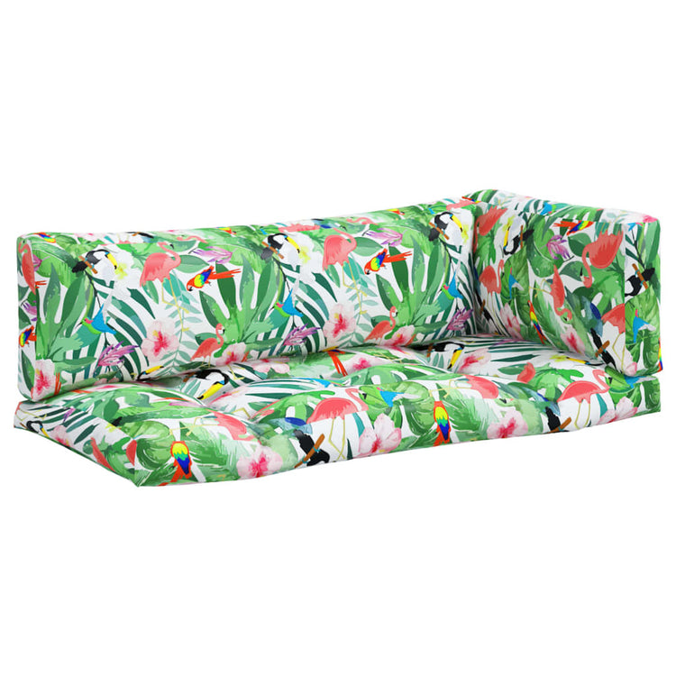 Vidaxl Pallet Cushions 3 St Oxford tissu multiples