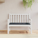 Vidaxl Garden Banc Coussin de fenêtre Modèle 100x50x3 cm Oxford Fabric noir - afbeelding 1