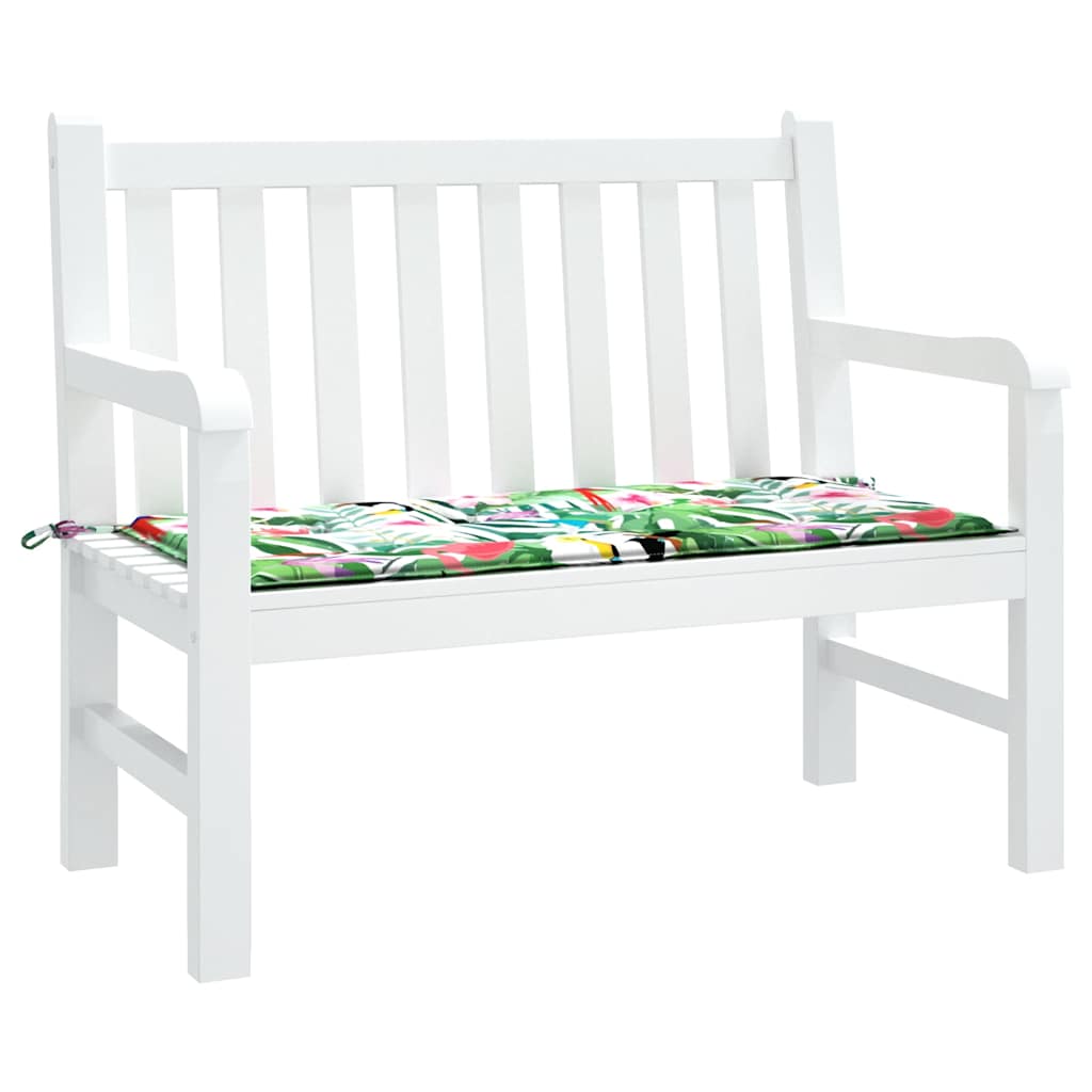 Vidaxl Garden Banc Cushion 100x50x3 cm Oxford tissu multi-colorant