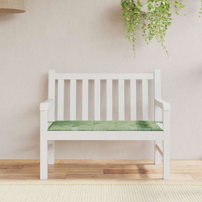 Vidaxl Garden Banc Cushion 100x50x3 cm Oxford Fabric Leaf motif