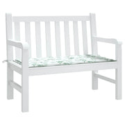 Vidaxl jardin banc coussin 120x50x3 cm motif de feuille de tissu oxford - afbeelding 3