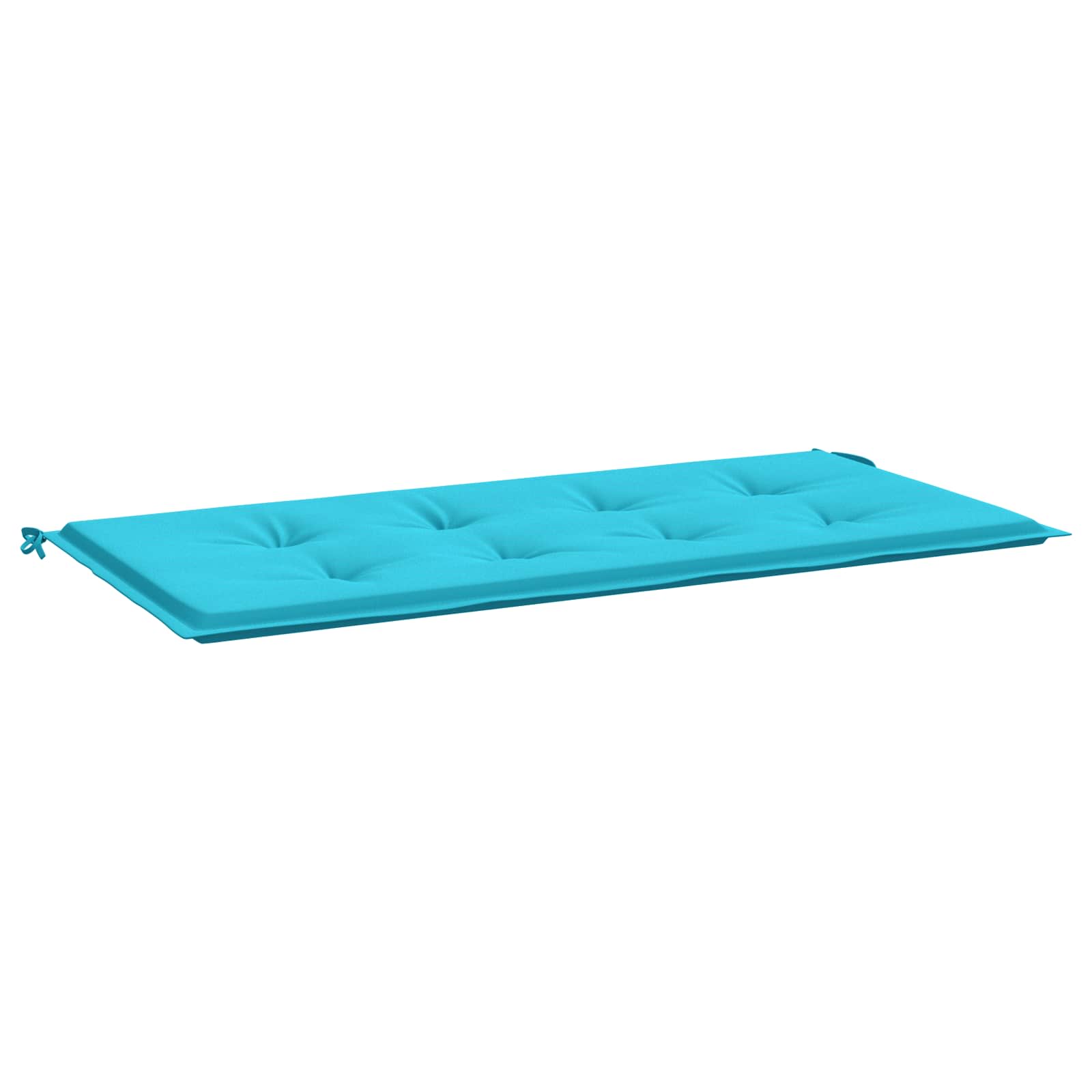 Vidaxx coussin de canapé uni turquoise 120 x 50 x 3 cm tissu oxford