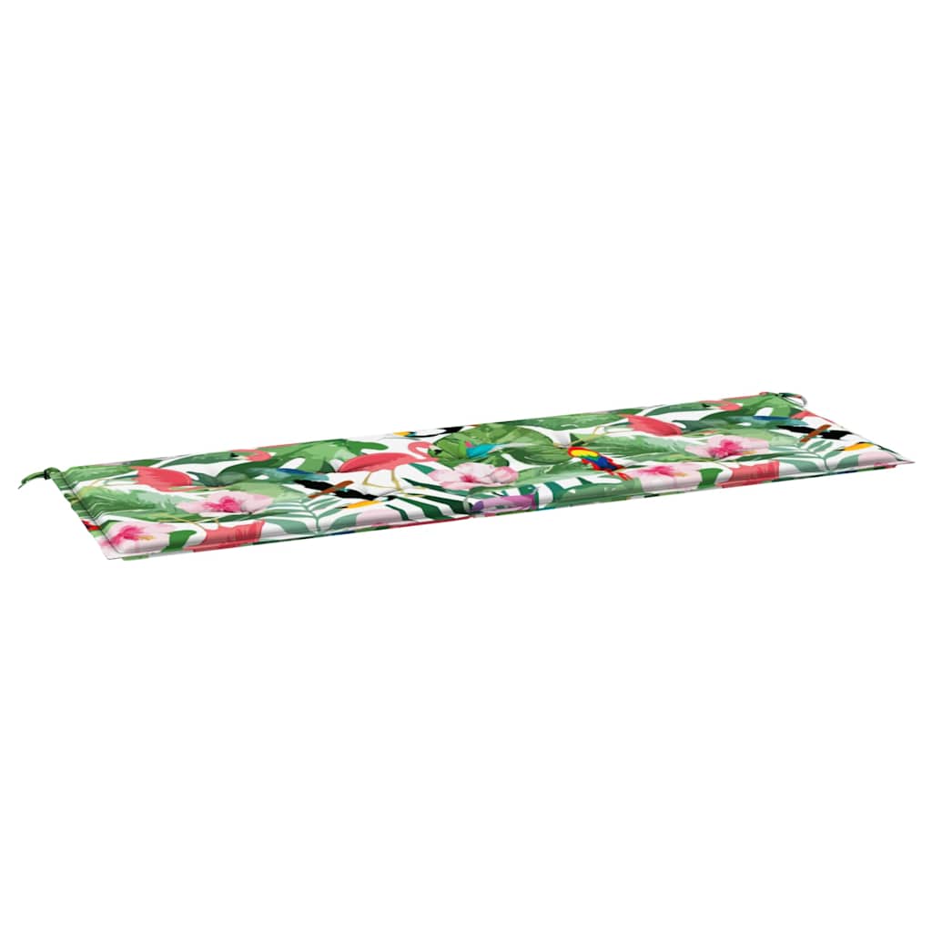 Vidaxl jardin banc coussin 150x50x3 cm tissu oxford multi-colorant